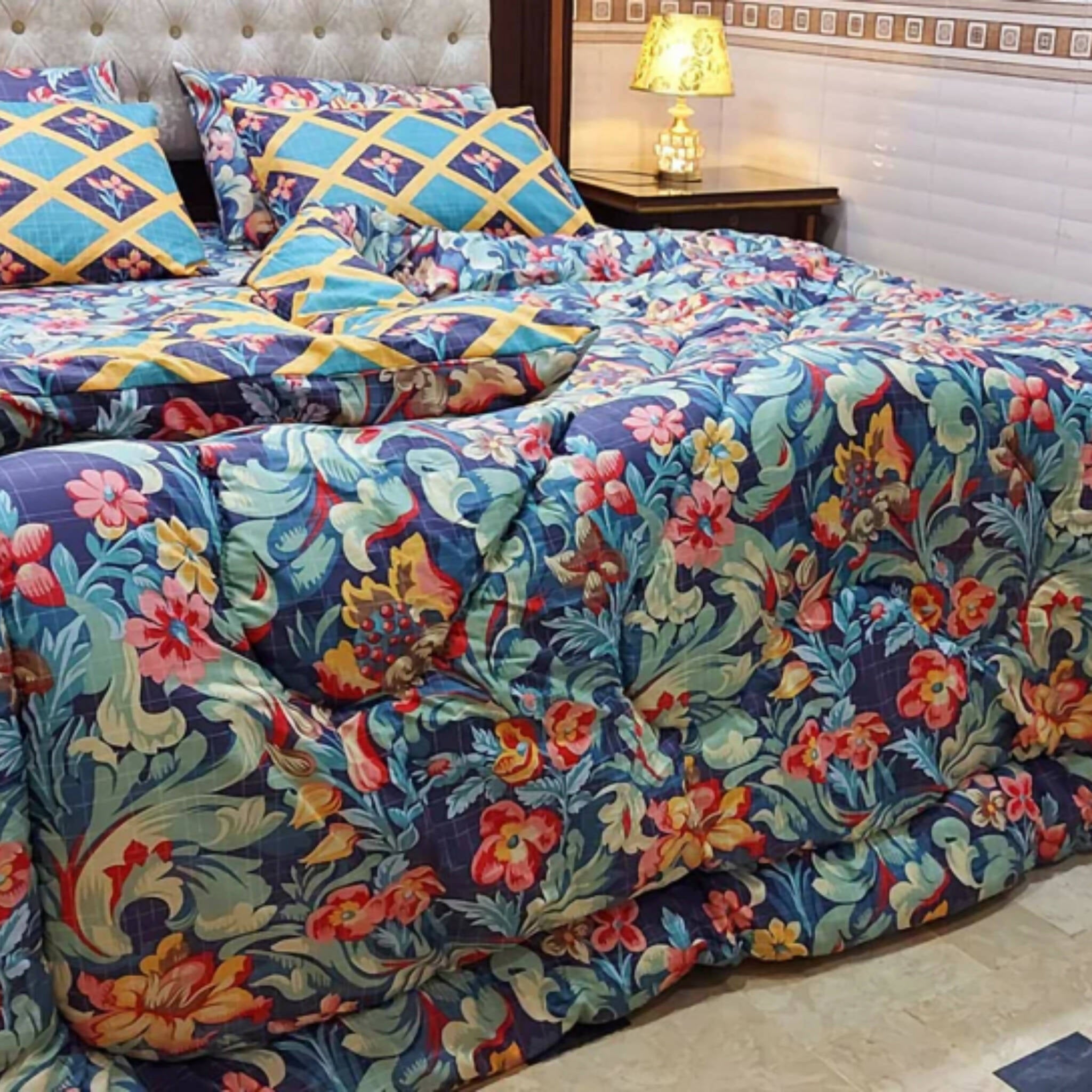 Polycotton Set, Blooming Beauty, 6-Piece