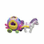 Horse with Carriage, Colorful Lights & Joyful Sounds, for Kids'