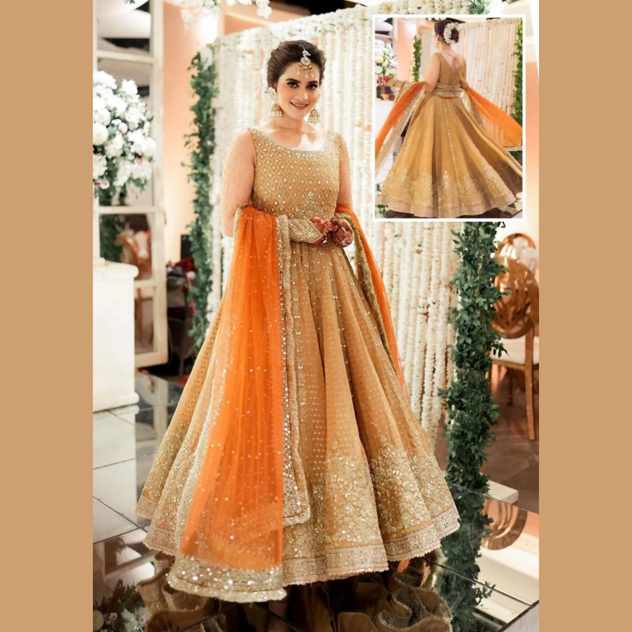 Unstitched Suit, Exquisite Maxi Wear, Full Long Frock with Heavy Embroidery, for Ladies