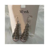 Wire Hook Earrings with Silver Wire and Pink Pearl