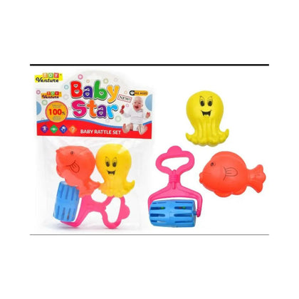 Rattle Set, 3-Piece Bundle of Joy!, for Kids'