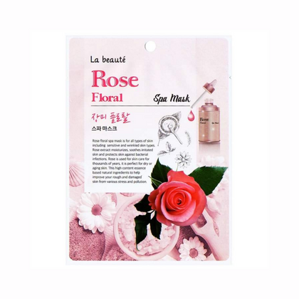 Rose Mask, Prevents Sun Damage & Aging, for Radiant Skin