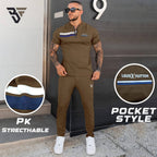 Tracksuit, L-V Stretchable Premium & Enhanced Gym Experience, for Men