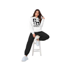 Track Dress, Comfortable Hoodie & Trouser Set, for Women