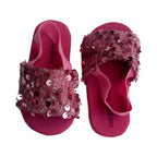 Sandals, Pink Color & Sitari Elastic, for Baby Girls'