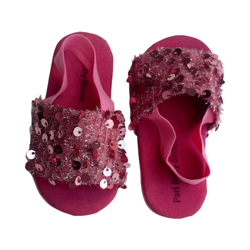 Sandals, Pink Color & Sitari Elastic, for Baby Girls'