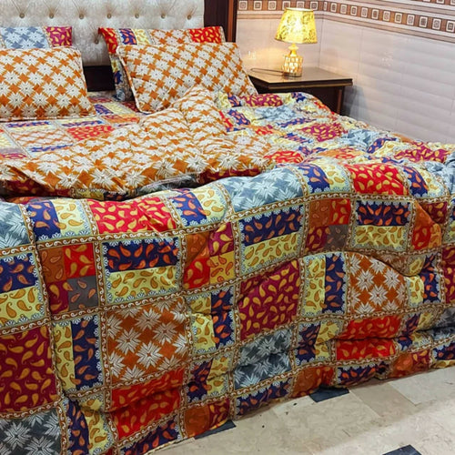 Comforter Set, Autumn Petal Comfort, 6-Piece Poly Cotton