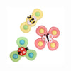 Rattle Spinners, Triple Suction, Stimulate Baby's Senses & Development