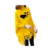 Poncho, Heart Printed & Wing Bat Style, for Women