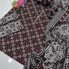 Unstitched Suit, Cotton Ajrak & Exquisite Designs, for Ladies