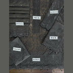 Unstitched Suit, White Organza Elegance with Intricate Handwork, for Women