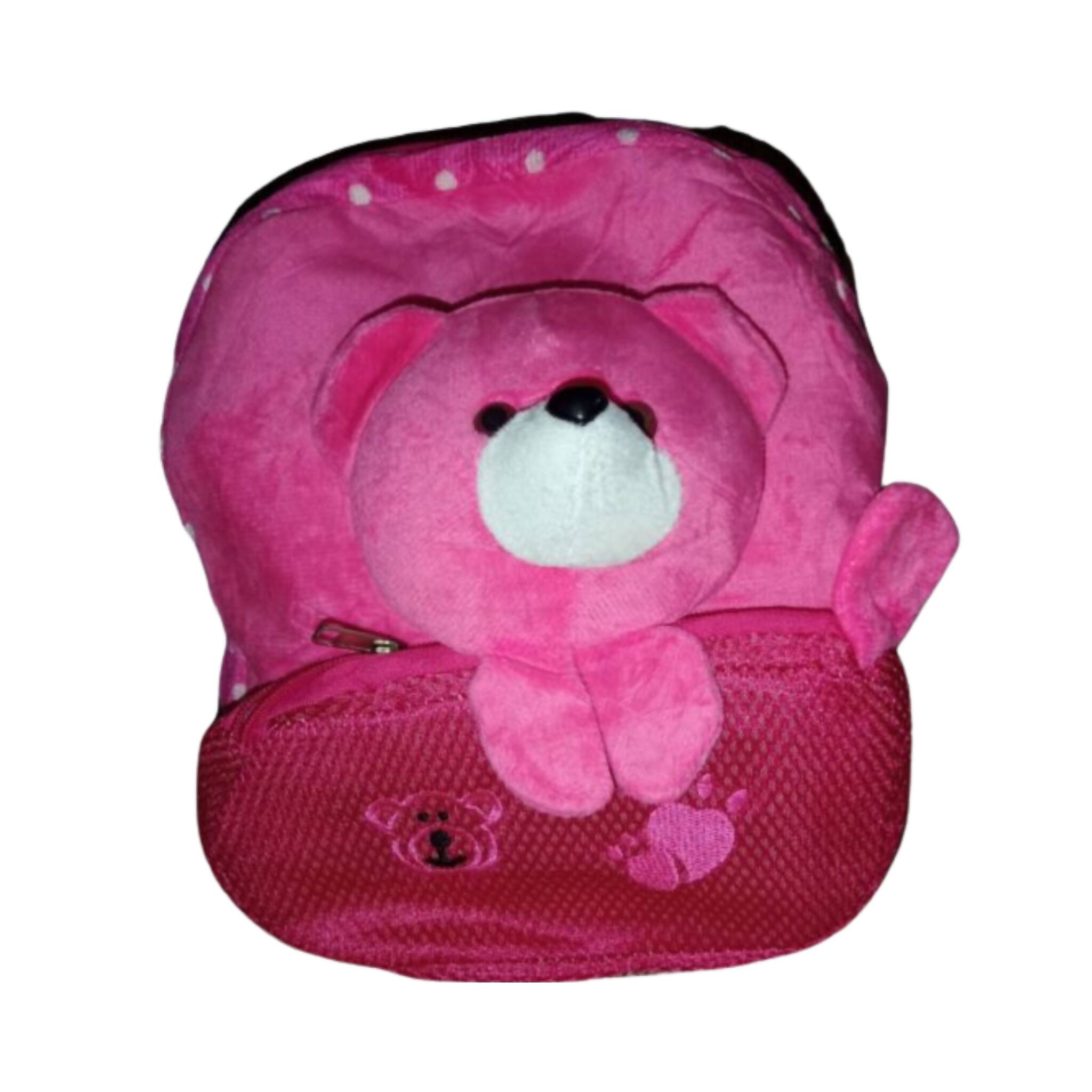 Backpack, Cute Cartoon Kindergarten Pink with Plush Toy, for Girls'