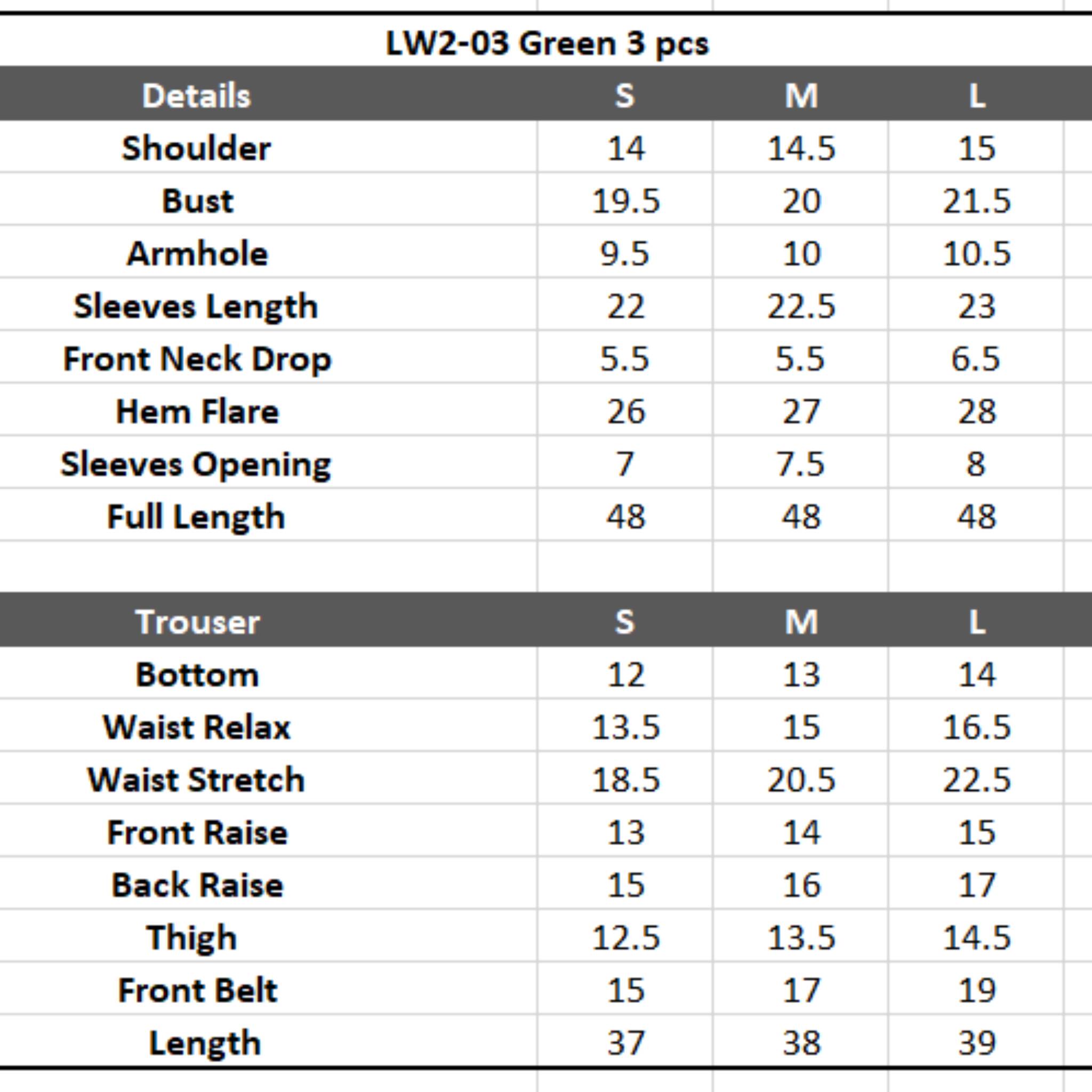 Suit, Sea Green Embroidered 3Pc with Cross-Stitch Vibrant Pink & Green Accents