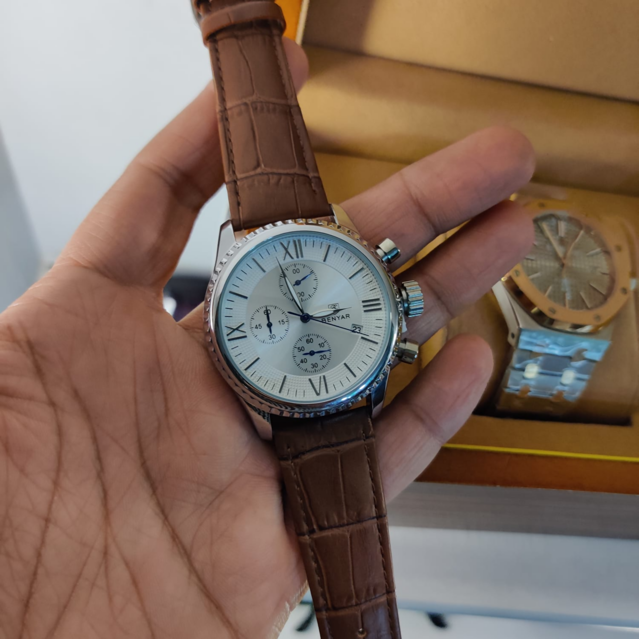 Benyar Watches, Original Collection, 1-Year Warranty, Gift Box Included