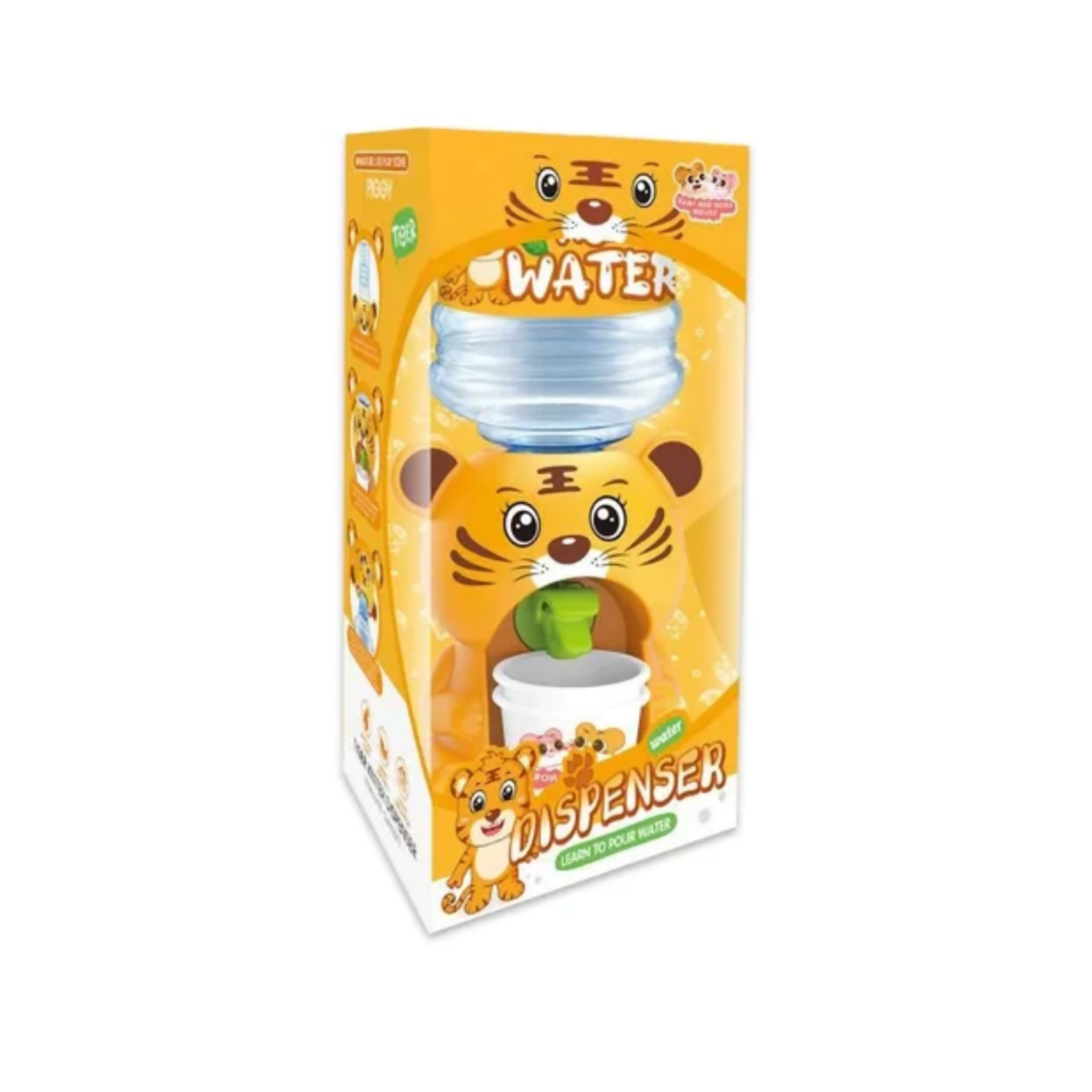 Dispenser, Cute Tiger Mini Water, Discover Playful Learning, for Kids'