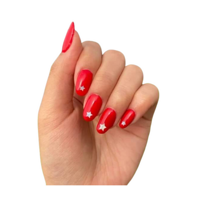Nail Polish, MCC Korea Red Cushiony, for Flawless, Long-Lasting Nails