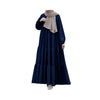 Abaya, Frill with Stroller in Soft Double Georgette, for Women