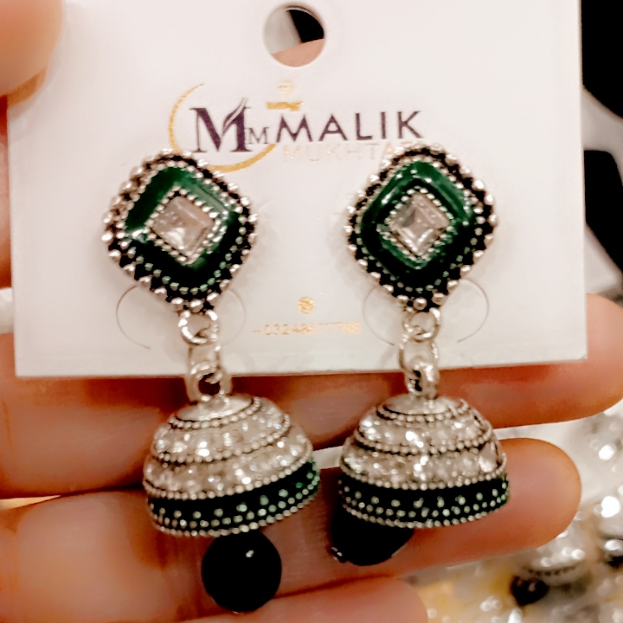 Earring, Exquisite Meena & Nagina Work, for Women