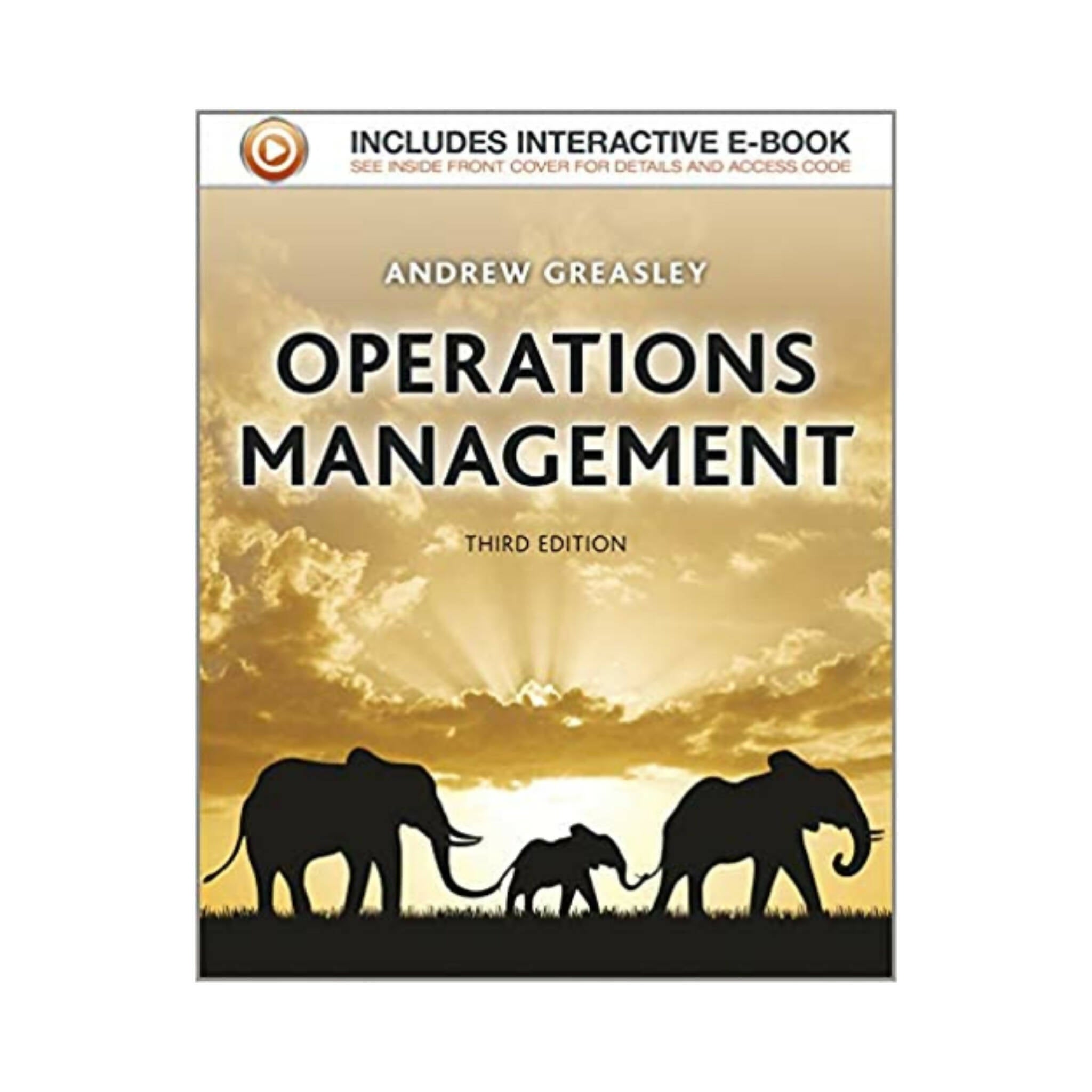 Book, Operations Management