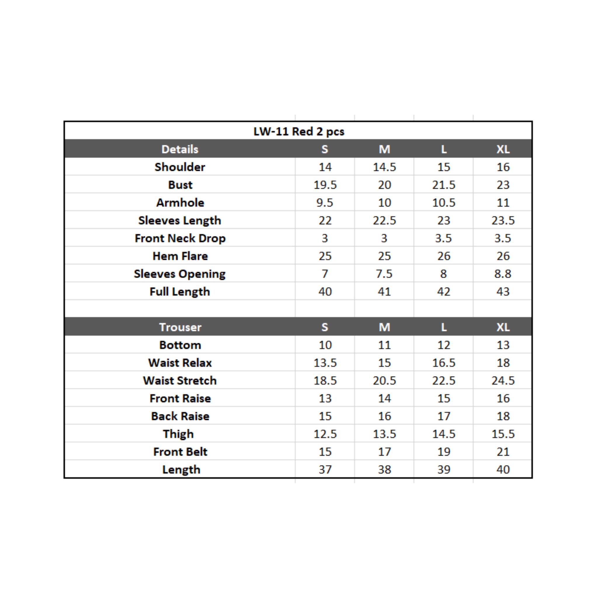 Suit, Red Embroidered 2Pc,Vibrant Red Self-Jacquard 2-Piece Set with Black