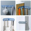 Hanger, Convenient Wall Corner, Foldable with 6 Hooks