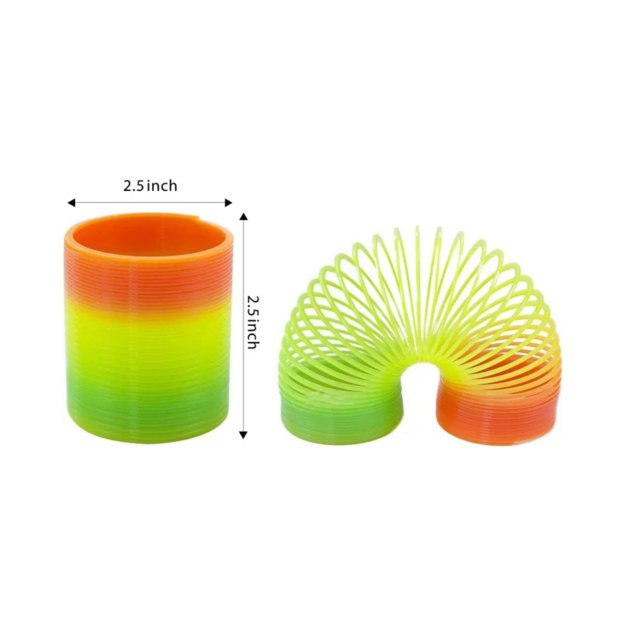 Colorful Rainbow Spring Toy, Endless Fun, for Kids'