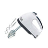 Electric Hand Mixer, Stainless Steel Attachments, Speed Settings