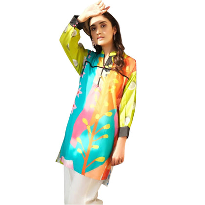 Kurti, Modern Comfort with Stylish Details - Perfect Blend of Style & Comfort