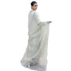 Suit, Sophisticated Elegance, Three-Piece Silk with Sequins Embroidery, for Women