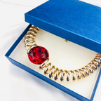 Drum Shaped Necklace, Intricate Design & Versatile Style, for Women