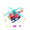 Helicopter Toy, Transparent Gear & Educational Fun with Lights & Music, for Kids'