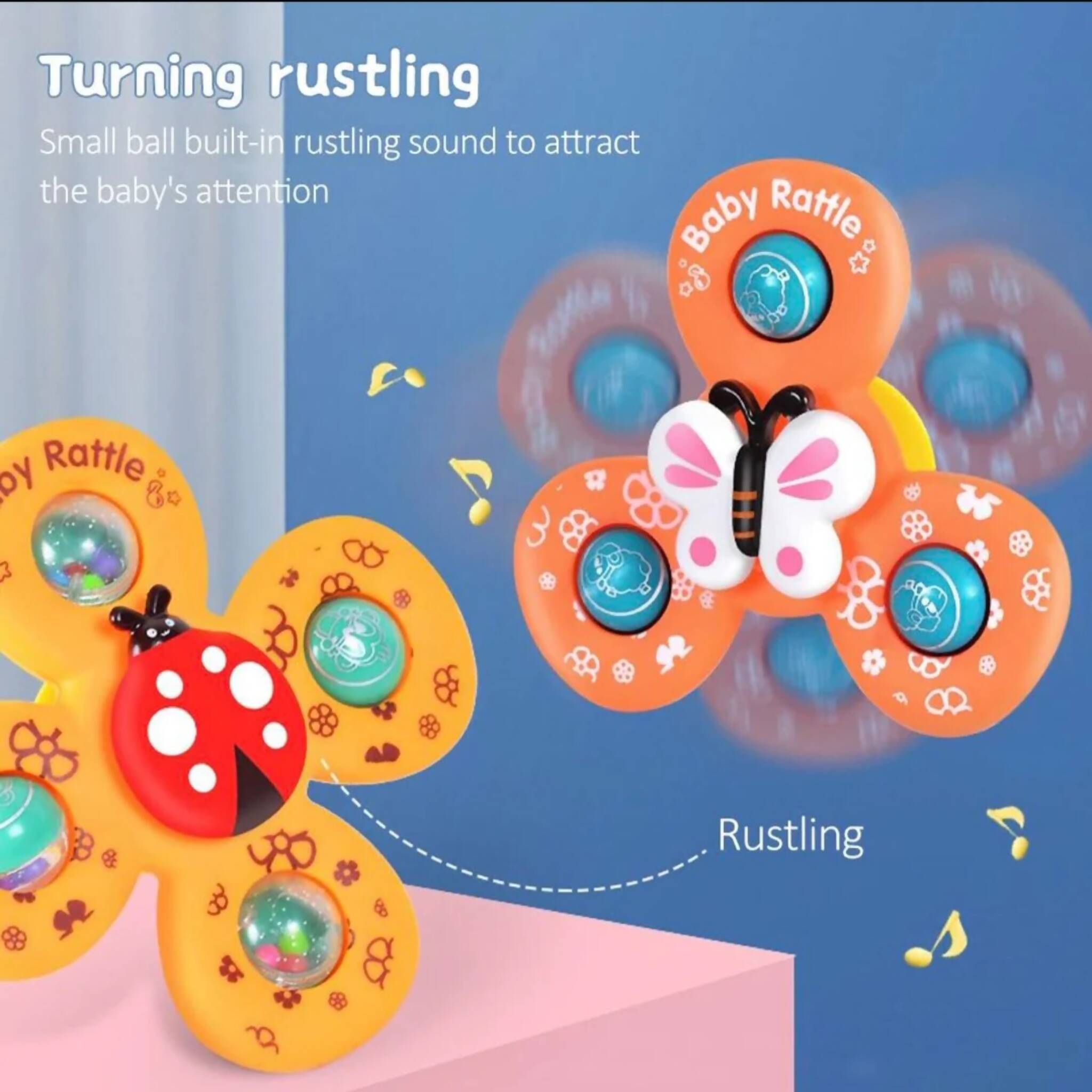 Suction Rattles, Triple Fun for Baby Development! – Action WebStore