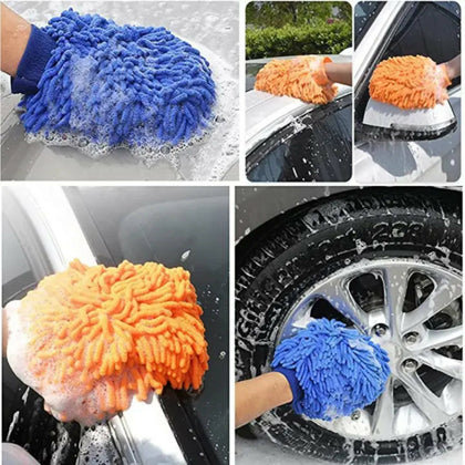 Car Washing Gloves, Spotless Shine with Microfiber