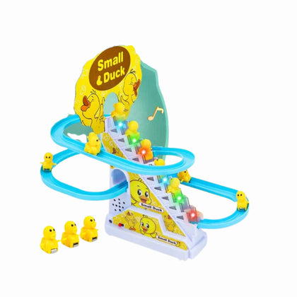 Sliding Track Toy, Interactive Duck Slide with Lights & Music, for Toddlers'