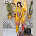 Unstitched Suit, Elegant Digital Lawn Set, Sequin Embellishments, for Women
