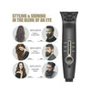 Mini Hair Straightener Brush, Fast Heated Hair Comb Straighten 3 in 1
