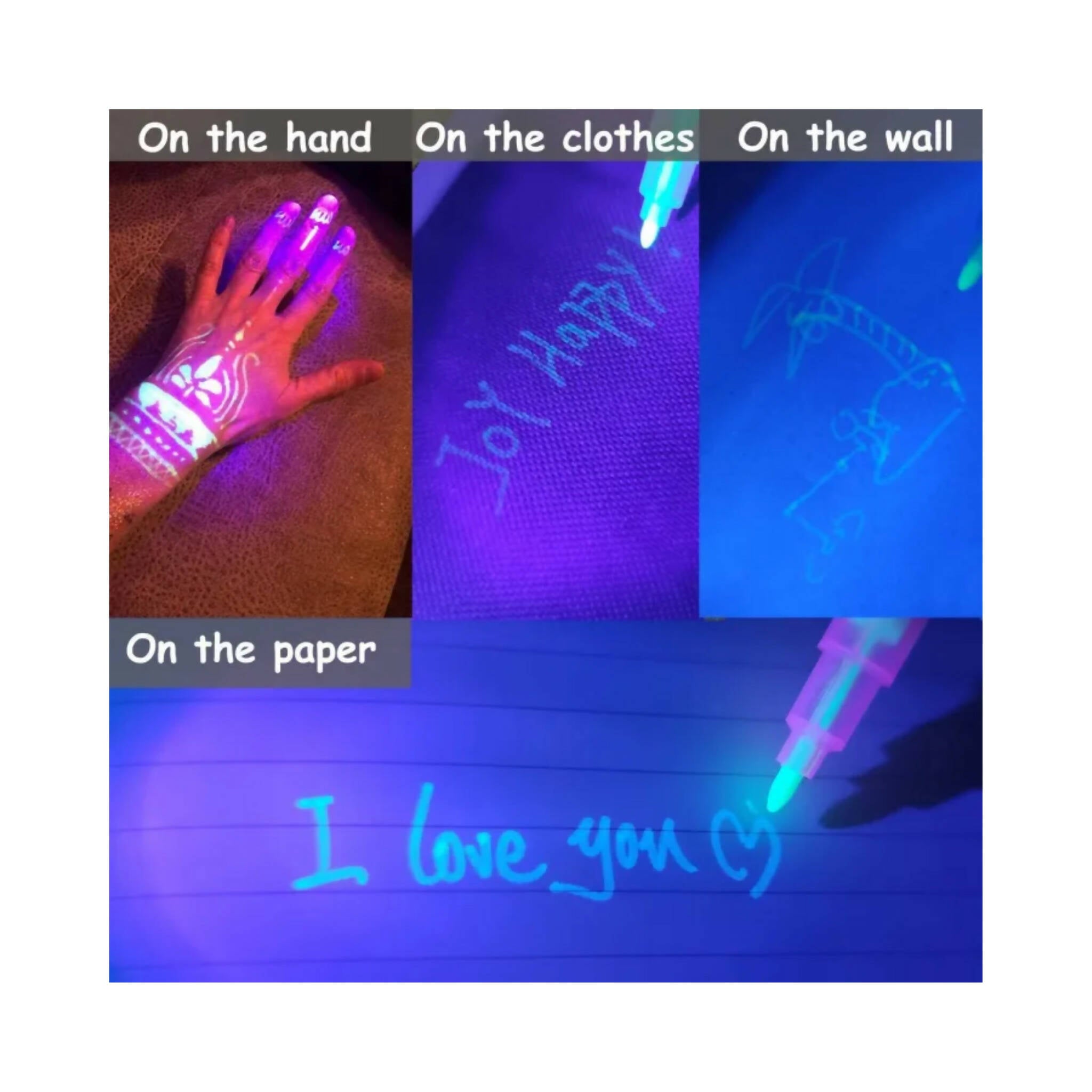 Invisible Ink Pen, Unleash Secrets with Pack of 2, for Magic Messages