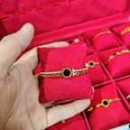 Cuff Bangle, High-Quality Designer Bracelet by Jewelry Kara, for Girls'