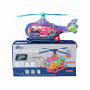 Helicopter Toy, Transparent Gear & Educational Fun with Lights & Music, for Kids'