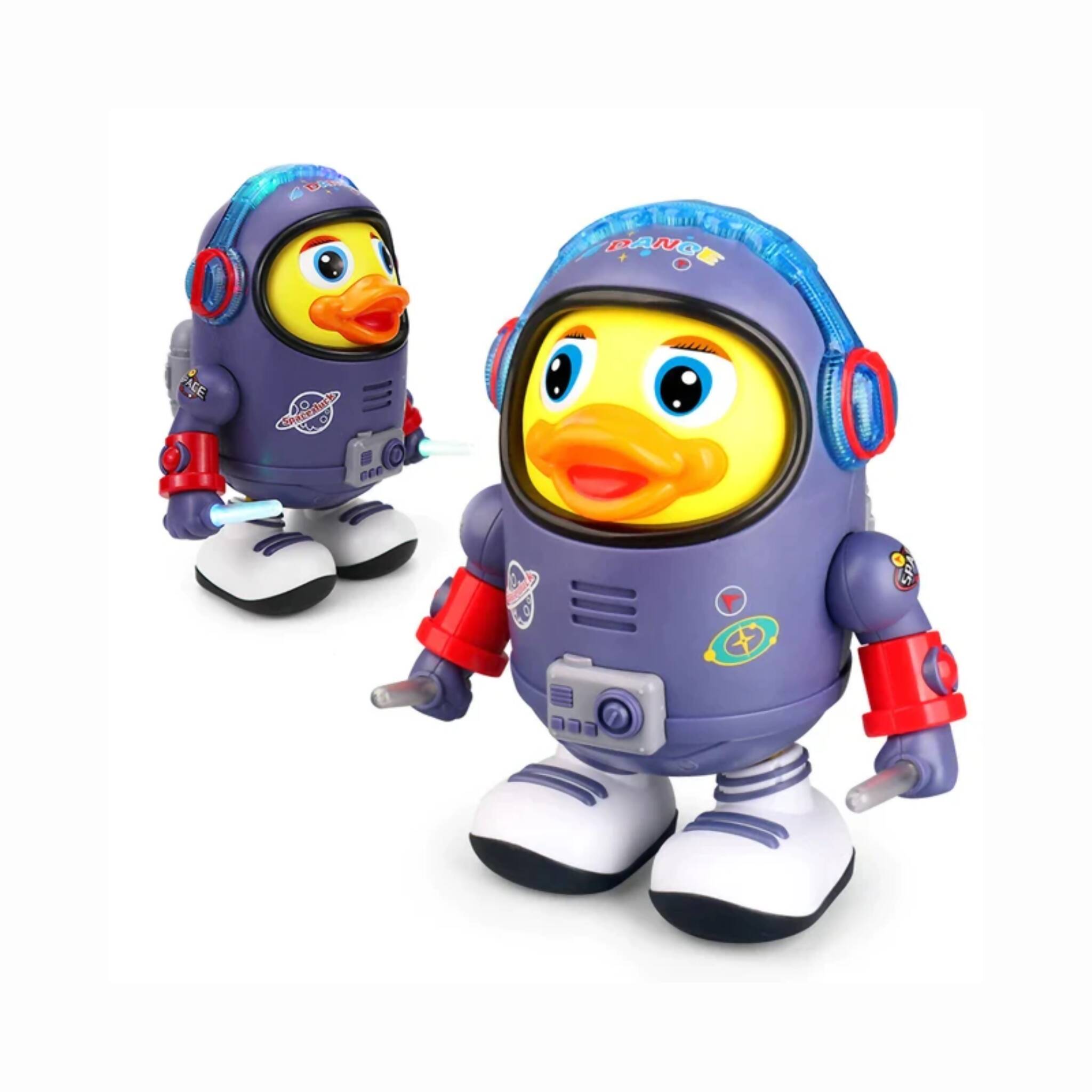 Space Dancing Duck, Musical Action with Flashing Lights, for Kids'