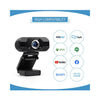 Web Camera,1080P HD with Built-in Microphone, for Desktop and Laptop