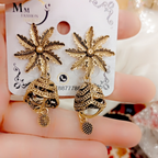 Earrings, Exquisite Indian Jhumki, Embracing Tradition & Elegance, for Women