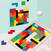 Puzzle Board, Wooden Tangram & Vibrant Tangram Fun, for Kids'