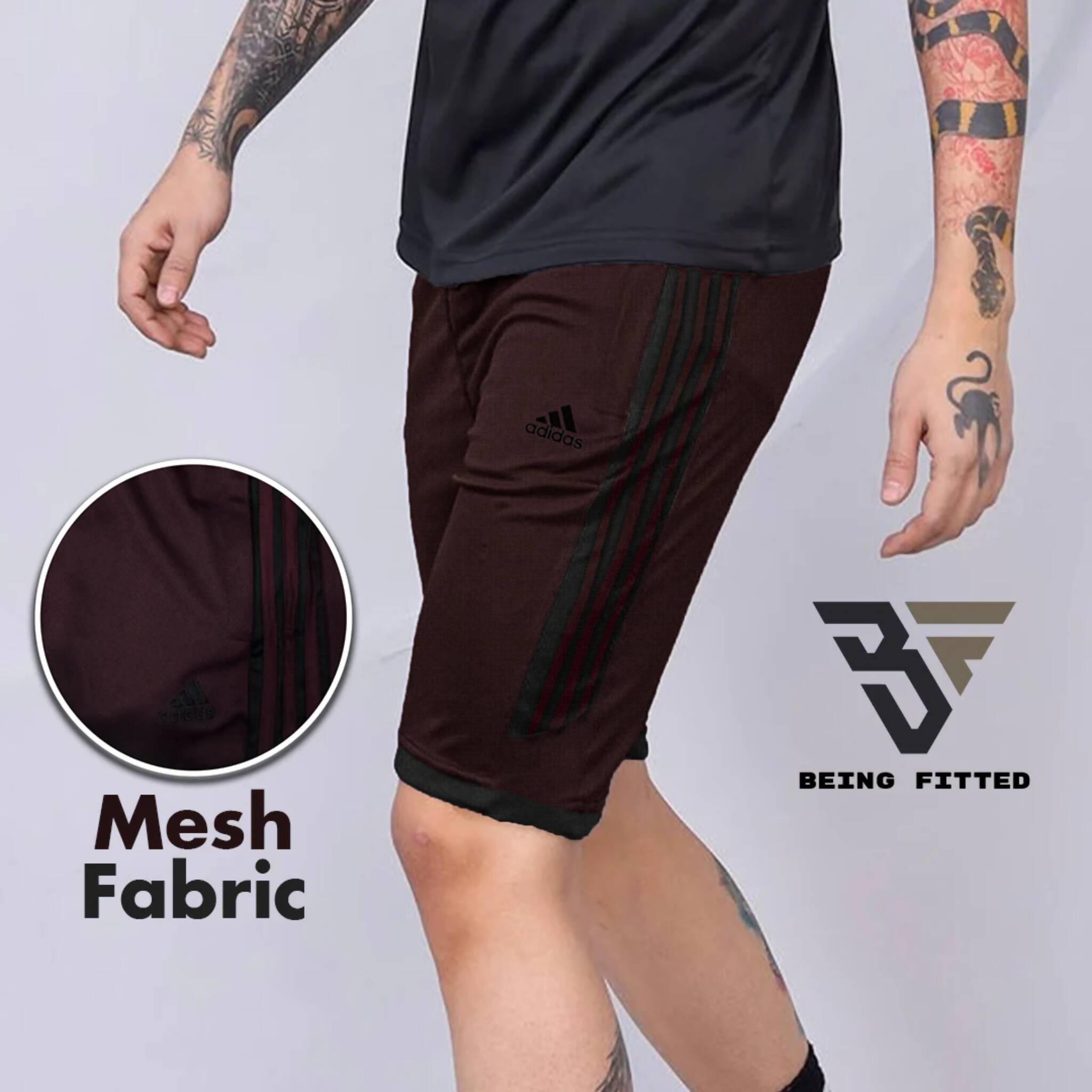 Shorts, Mesh Comfort 3-Quarter & Ultimate Style and Versatility, for Men