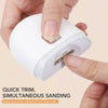 Electric Nail Clipper, Durable ABS Material, Lightweight Design & Efficient Manicure Tool