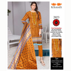 Unstitched Suit, Classic Kasturi Lawn with Sequence Embroidery, for Women