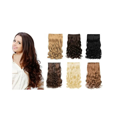 Hair Extension, Luscious Curly Locks, 5-Clip