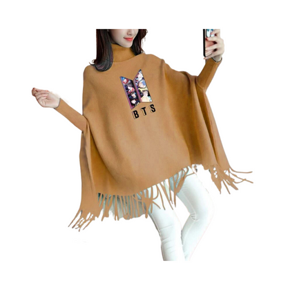 Poncho, Combines Functionality with Style, for Girls'