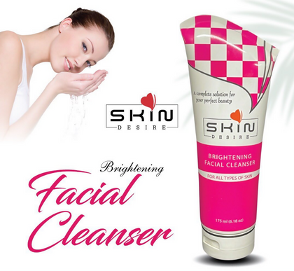 Skin Desire Brightening Cleanser, Deep Cleansing for Radiant Skin