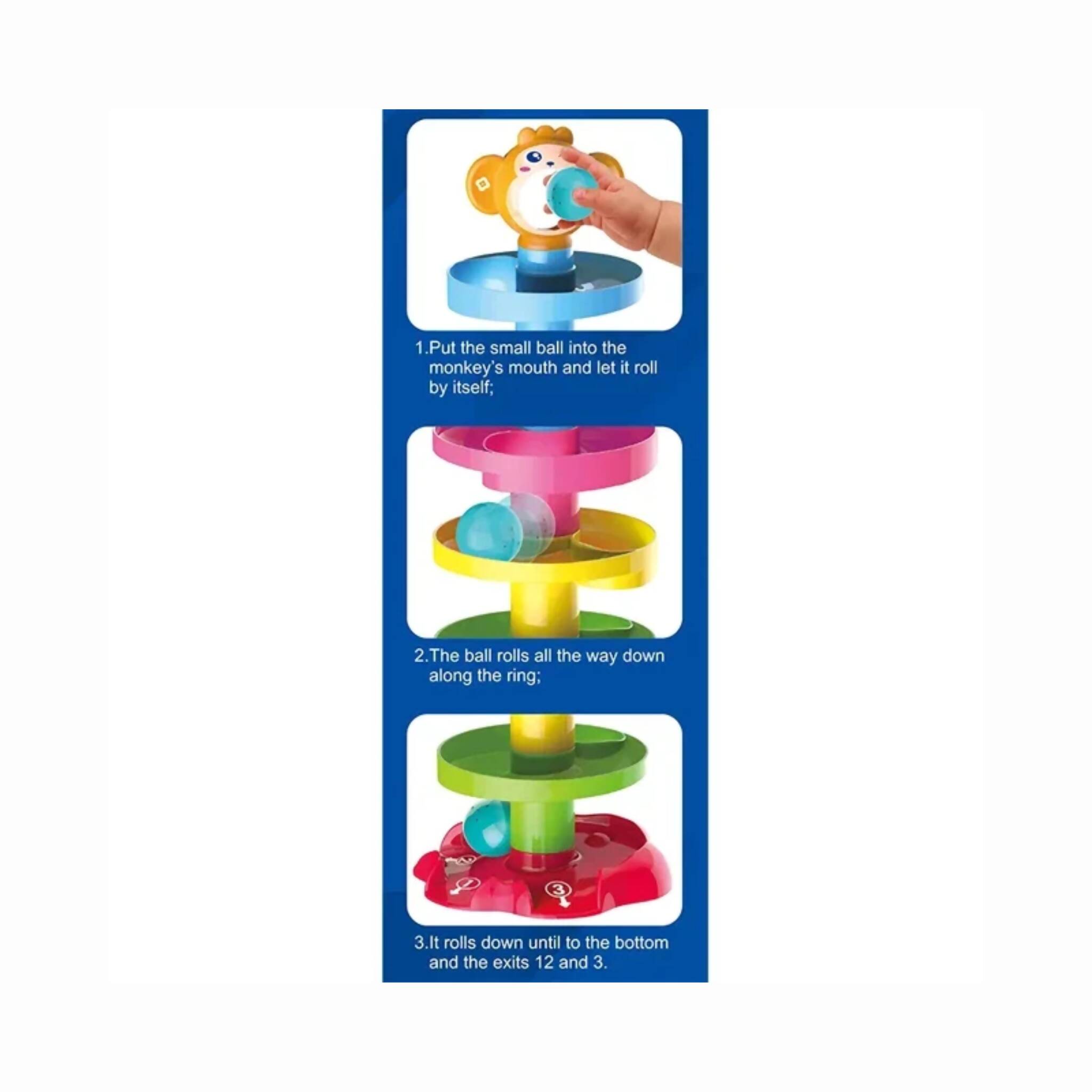 Colorful Ball Ramp for Endless Fun! – Action WebStore